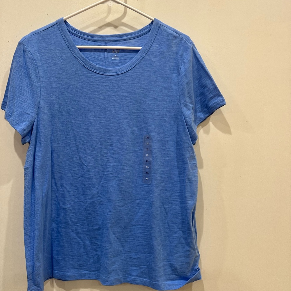 GAP Classic Blue Crew Neck Tee